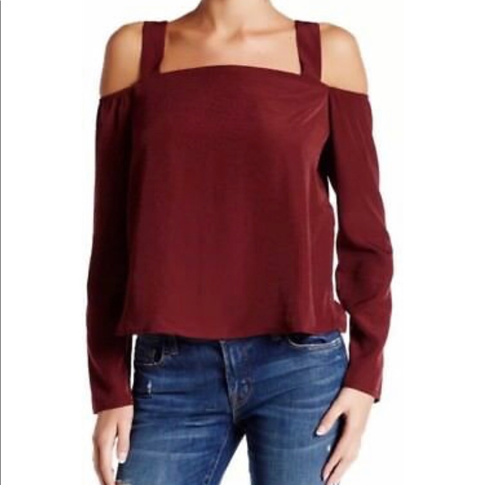 Harlowe & Graham - Cold Shoulder Top